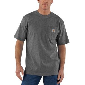 Carhartt Pocket T-Shirt in Carbon Heather